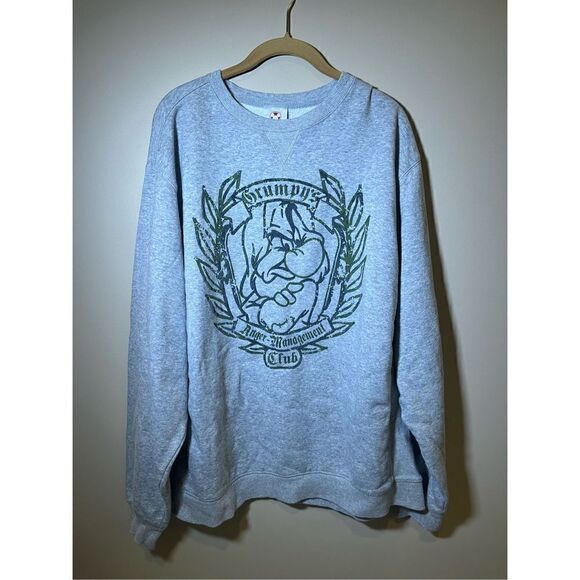 Vintage DISNEY MENS GRAY GRUMPY'S ANGER MANAGEMENT CLUB SIZE L - Picture 1 of 2